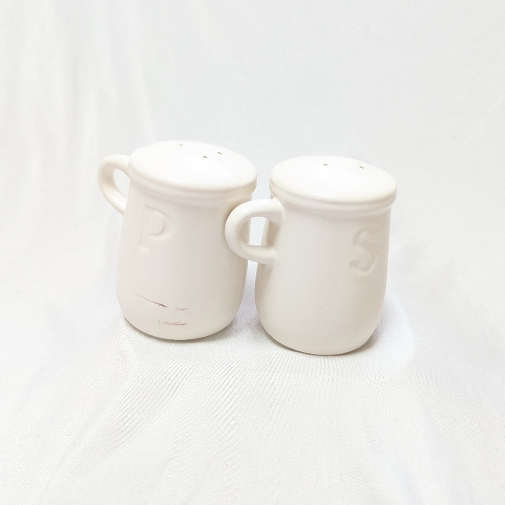 McCoy Pottery Spice Delight Salt & Pepper Shakers Mushrooms Carrots Tomatoes Vtg - Picture 3 of 9
